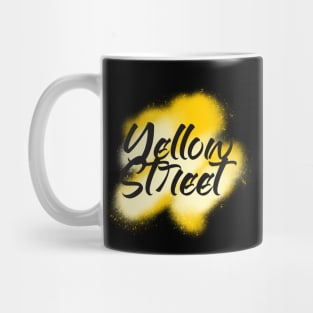 Yellow Street Mug